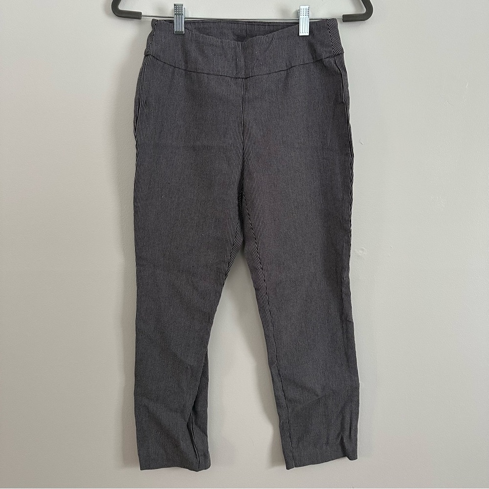Stitch Fix Tribal black and white woven skinny trousers